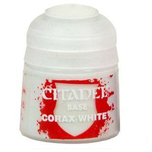 Акриловая краска Base: Corax White 12ML 9918995025806 фото