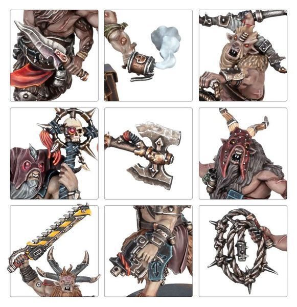 Warhammer 40,000 Kill Team: Fellgor Ravagers &mdash; Зверолюди Хаоса для Kill Team и 40K 99120102214 фото