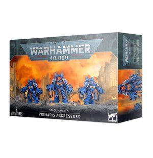 Набір мініатюр SPACE MARINES - PRIMARIS AGGRESSORS 99120101306 фото