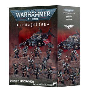 Набір мініатюр Warhammer Armageddon Battalion Deathwatch ігровий набір для варгеймів та настільних ігор 99120109017 фото