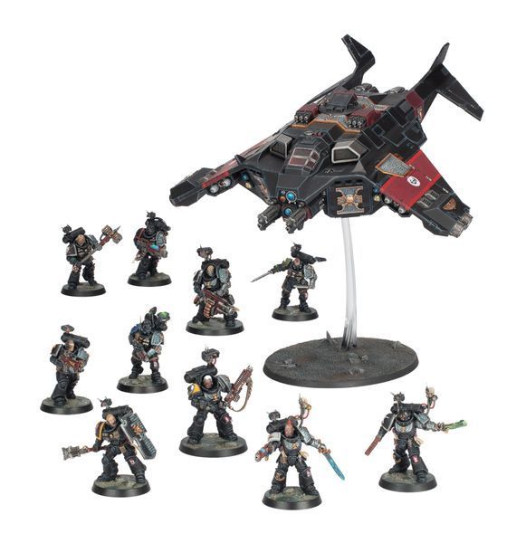 Набір мініатюр Warhammer Armageddon Battalion Deathwatch ігровий набір для варгеймів та настільних ігор 99120109017 фото