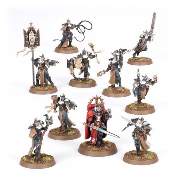 Набор миниатюр Warhammer Armageddon Battalion Adepta Sororitas игровой набор для варгеймов и настольных игр 99120108120 фото