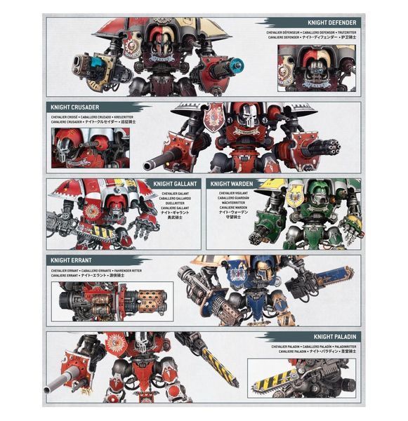 Warhammer 40,000: Knight Questoris 99120108105 фото