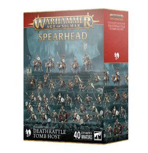 Набір мініатюр AGE OF SIGMAR: SPEARHEAD - SOULBLIGHT GRAVELORDS DEATHRATTLE TOMB HOST 99120207176 фото