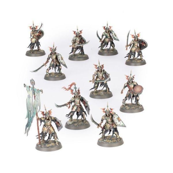 Набір мініатюр AGE OF SIGMAR: SPEARHEAD - SOULBLIGHT GRAVELORDS DEATHRATTLE TOMB HOST 99120207176 фото